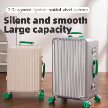 TH370 20 - inch Wide - handle Simple Student Luggage, 24 - inch Large - capacity Men's Travel Suitcase, 26 - inch Aluminum - frame Rol