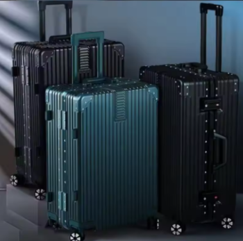 TH401 Large 26/28/32/34/36 Inch Suitcase Big Trolley Bag Travel Bag with Loable Combining ABS PC Material for Youth ex