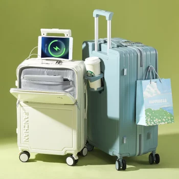 K926 Trolley Case with Wheels Boarding Bag Lightweight Rolling Luggage