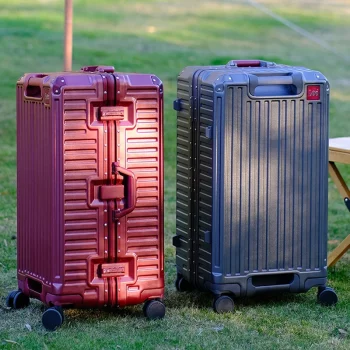 K1008 Aluminium Frame Trolley Case Girls 20" Boarding Box