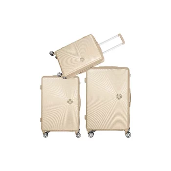 K1467 ABS material trolley box set of 3 pieces,ergonomically designed retractable handle ,smooth zipper luggage