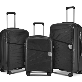 K899 Large Capacity Students Trolley Case Zipper Thickening Rolling Luggage Case