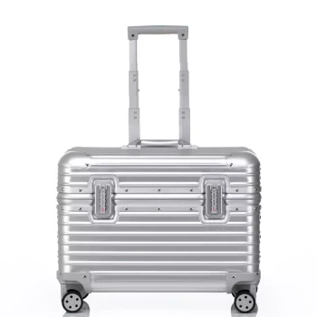K1069 Aluminum Top Opening Photography Camera Case Rolling Luggage