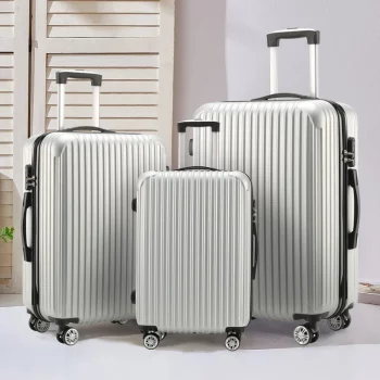 K1199 Suitcase Wide Handle Travel Suitcase Men 20 24 26 Carry-On Luggage