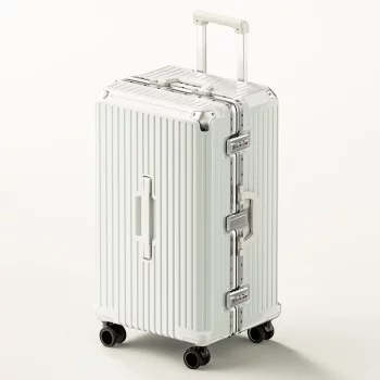 K1435 Large Capacity Suitcase Brake Wheel Aluminum Frame Multifunction Trolley Case Travel Wheeled Suitcases