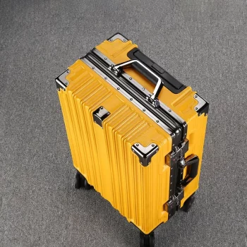 K1006 Aluminum Frame Suitcase 20 inch Boarding Cabin Rolling Luggage