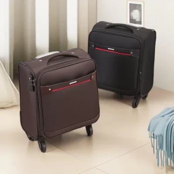 K1427 Oxford Cloth Airplane Boarding Suitcase Luggage Bar Free Checked In New Aviation Small Travel Suitcase