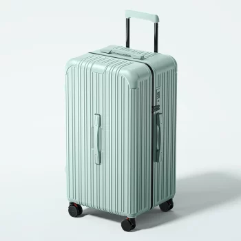 K1266 Suitcase 32-inch Female Luggage with USB Cup Holder Suitcase Trip Cabin Carrier 28-inch Brake Wheel Male Luggage Carrier