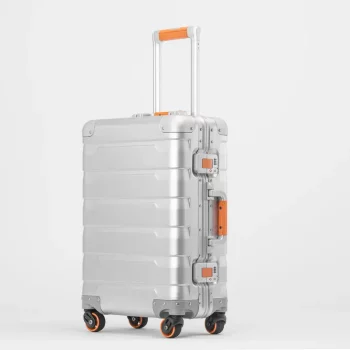 K1002 Travel luggage universal wheel men and women fashion metal box business luggage