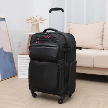 K1051 Travel Rolling luggage bag Trolley bag with wheels Travel Suitcase