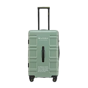 KF83125 Luggage Carrying Case with Handle Combination Lock Light Tone Universal Wheel Travel Trolley Case