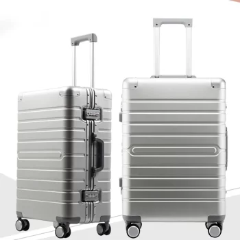 K934 Aluminum Alloy New Fashion Women&Men Travel Bag Cabin Trolley Suitcase