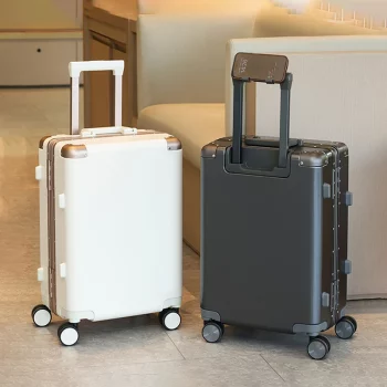K1068 Aluminum frame Travel Suitcase Carry on Luggage Rolling Luggage Suitcase