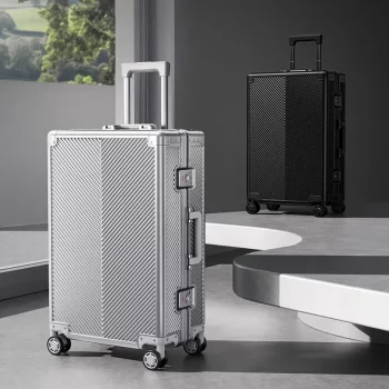 KF7181511 All-magnesium-aluminum alloy Travel Suitcase Rolling Luggage 20-inch Business Boarding Trolley Case With wheels Carry-on Luggage