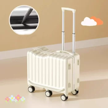 K1438 Small Fresh 22"Airline Cute Trolley Box Passcode Box Travel Luggage-Free Suitcase