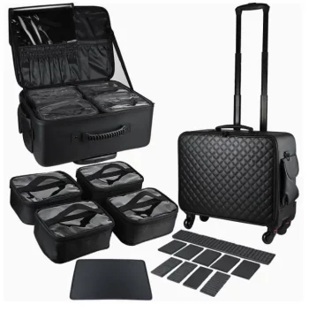 K1190 New Travel Aluminum Frame Luggage silent fashion pull bar box one nine open carry on trolley suitcase