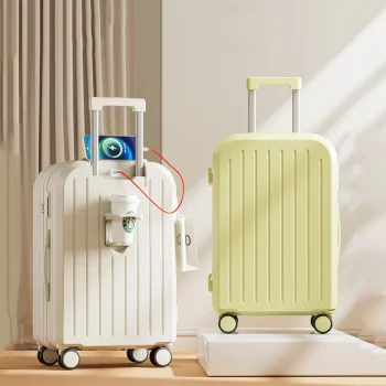 K922 Multifunctional Suitcase Boarding box Trolley Password Case