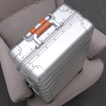 KF5451311 New Trend All aluminum travel luggage 20/24 inch carry-on men's and women's luggage