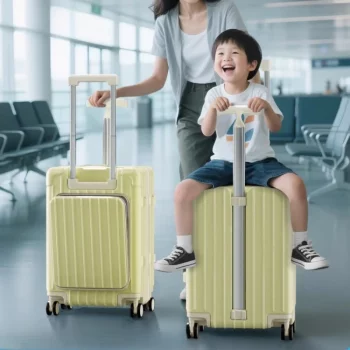 K1287 Children's Luggage Can Sit and Ride Children 20/24/26 '' Travel Suitcase
