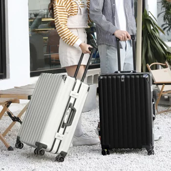 K1432 Aluminum Trolley Luggage Frame Rolling Luggage Durable 20 22 24 26 inch Travel Suitcase