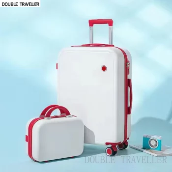 K1270 Travel suitcase on wheels,fashion Women trolley luggage set