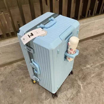 K920 Large Capacity Rectangular Suitcase Aluminum Frame PC Carrry-on Luggage