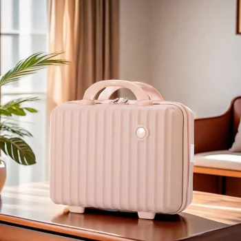 K1482 Portable Satchel Cosmetic Bag for Women Large Capacity Travel Cosmetics Cosmetics Bag