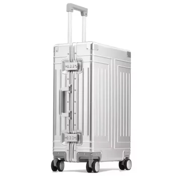 K863 Aluminum-magnesium Alloy Travel Suitcase Rolling Luggage