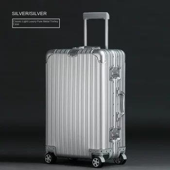 K999 Aluminum-magnesium Alloy Material Hard Luggage