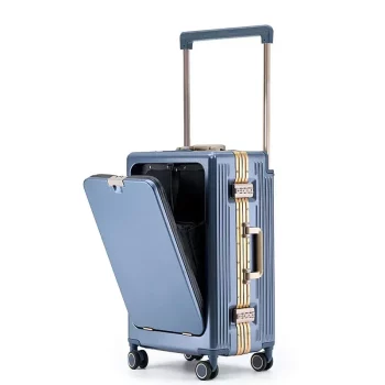 K1014 Spinner Rolling Luggage Laptop Trolley Suitcase Bag On Wheels