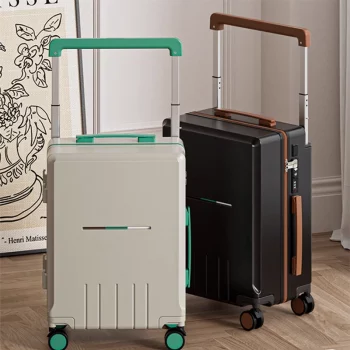 KF719728 The new wide-handle luggage for both men and women has a high appearance level
