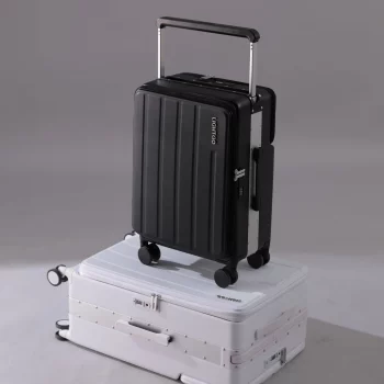 K1420 Professional Business Luggage 29.5'' TSA Lock Rapid-Charging Ports Library-Quiet Wheels