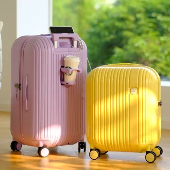 K1194 Rolling Luggage Case 26 Inch Drop Resistant Suitcase