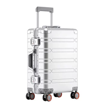 K1054 Travel Suitcase Multifunctional Front Open Cover Trolley Case