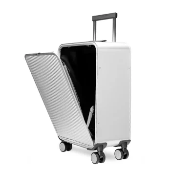 K1117 FirstMeet 100% All Aluminum travel rolling luggage new luxury fashion suitcase spinner carry on trolley case