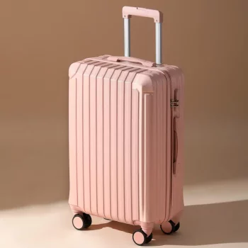 K1261 Suitcase pull rod case Large capacity sturdy durable Travel Password leather case child universal wheel student 24/28" luggage