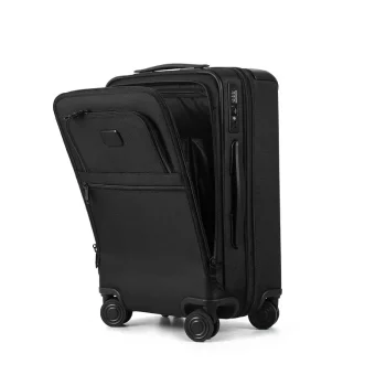 K1395 20 Inch Ballistic Nylon Waterproof And Wear-resistant Men Business Roller Trolley Suitcase