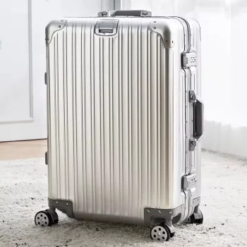 K923 Aluminum-magnesium Material High Quality 20/24/26/28 Size Travel Luggage