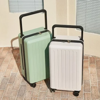 K946 Wide trolley suitcase women 20 inch universal mute wheel men 24 inch travel luggage