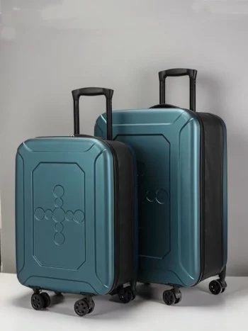 kk2321Spinner Wheel Foldable Luggage Set 20" Lightweight Suitcase