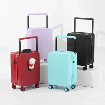 K1129 Manufactory PC Travel Trolley Case Durable Men Combination Case Small Size Boarding Case Luggage Suitcase