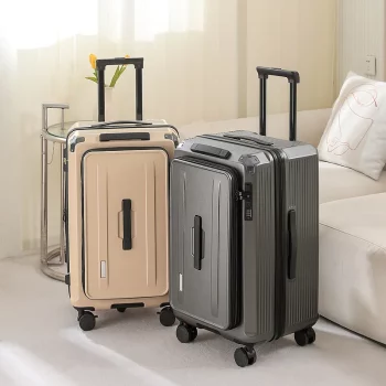 K1091 New Side-opening Luggage Large capacity Expandable Suitcase