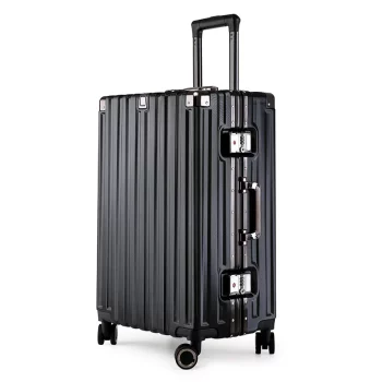 K889 Men Travel Silent Rotating Luggage 20/22/24/26 inch Aluminum Frame Rolling Luggage