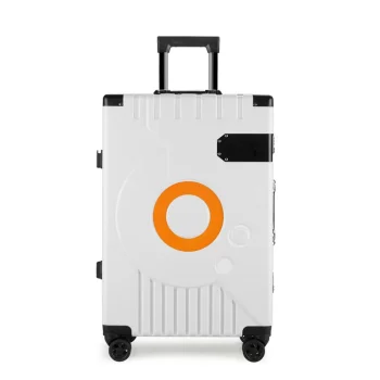 K862 New Suitcase Aluminum Frame Men Fashion Carry on Luggage