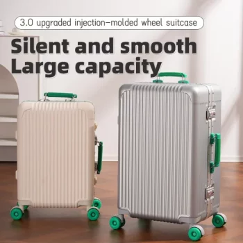 K1343 Wide handle Simple Student Luggage Large - capacity Men's Travel Suitcase