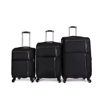 K1379 Trolley Luggage Bag Student Oxford Cloth Travel Suitcase on Wheels Zipper Large Capacity Business Rolling Luggage