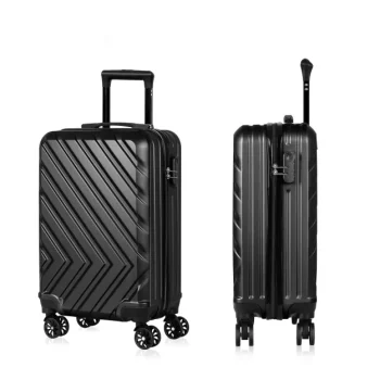 K1374 Carry On Luggage 20" Suitcase Spinner Wheels TSA Lock Airline Approved