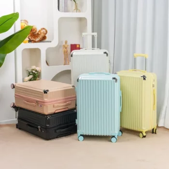 K1383 Strong and Durable Portable Boarding Suitcase Men's Password Trolley Case