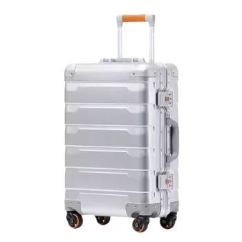 K1373 Carrylove 20"24" Inch Aluminum Trolley Suitcase Waterproof Metallic Cabin Luggage