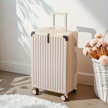 G00990New trendy 3 sizes: 20", 24" and 28" multi-functional large capacity suitcases